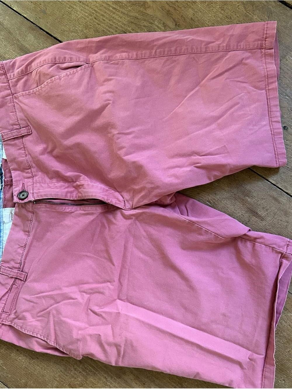 Alexander Julian Pink Cotton Chino Shorts